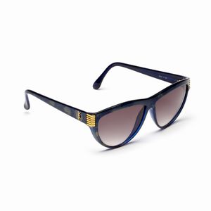 SAINT LAURENT YVES - Occhiali da sole blu.