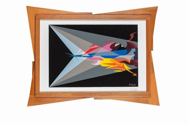 Giacomo Balla : Scienza contro oscurantismo  - Asta Grafica Internazionale e Multipli d'Autore - Associazione Nazionale - Case d'Asta italiane