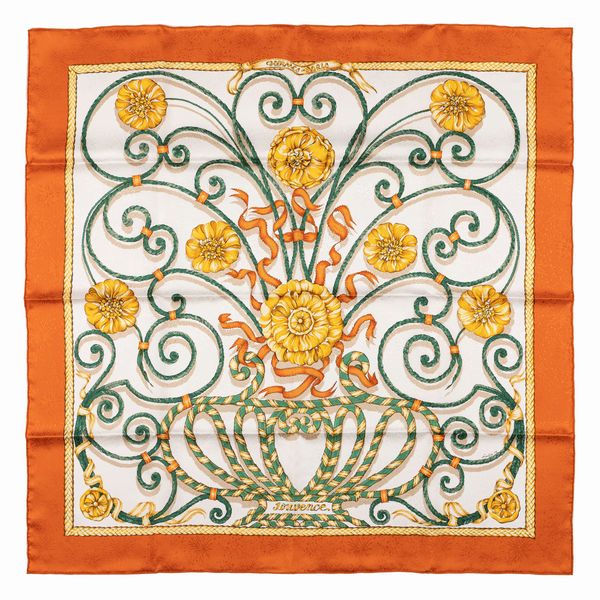 Hermès : Foulard Jouvence  - Asta Luxury Fashion - Associazione Nazionale - Case d'Asta italiane