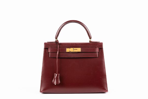 Hermès : Borsa Kelly Sellier cm 28  - Asta Luxury Fashion - Associazione Nazionale - Case d'Asta italiane