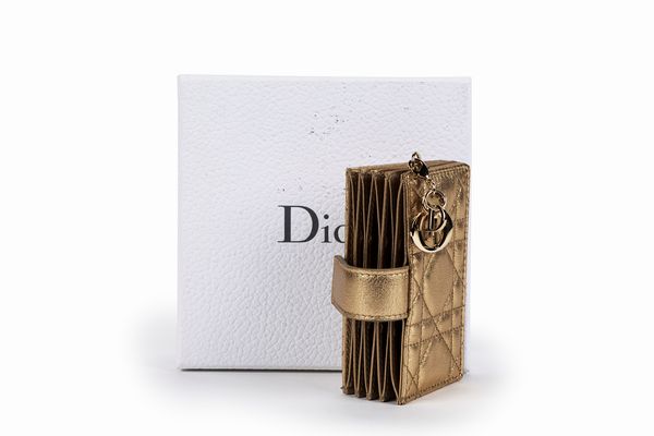 Christian Dior : Piccolo portacarte  - Asta Luxury Fashion - Associazione Nazionale - Case d'Asta italiane