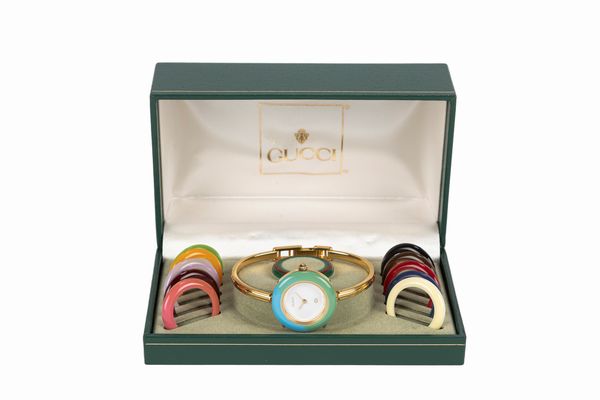 GUCCI : Orologio Bangle  - Asta Luxury Fashion - Associazione Nazionale - Case d'Asta italiane