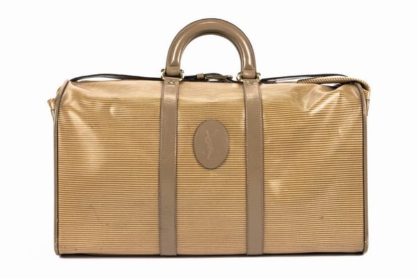 Yves Saint Laurent : Borsone da viaggio  - Asta Luxury Fashion - Associazione Nazionale - Case d'Asta italiane