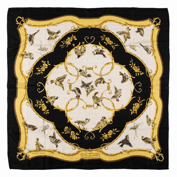 Hermès : Foulard La Cl des Champs  - Asta Luxury Fashion - Associazione Nazionale - Case d'Asta italiane