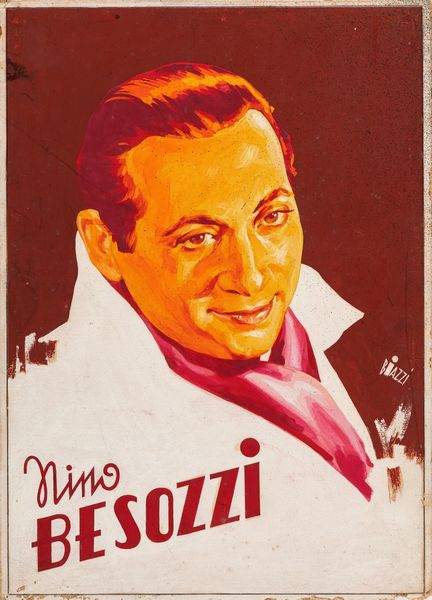 Sandro Biazzi : Nino Besozzi - Amicizia  - Asta Bozzetti cinematografici - Associazione Nazionale - Case d'Asta italiane