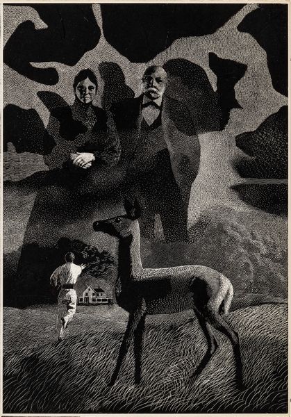 Karel Thole : Il cucciolo (The Yearling)  - Asta Bozzetti cinematografici - Associazione Nazionale - Case d'Asta italiane