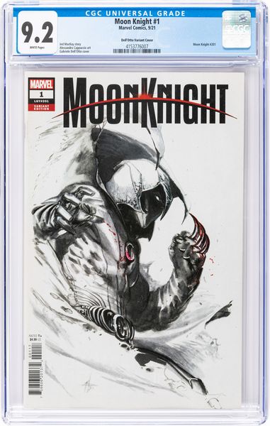 Moon Knight # 1 (Dell'Otto Variant Cover)  - Asta Bozzetti cinematografici - Associazione Nazionale - Case d'Asta italiane