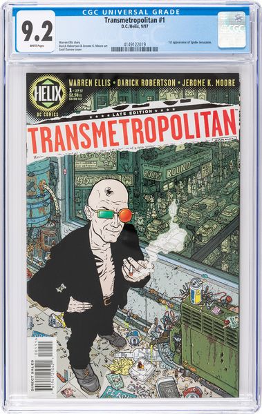 Transmetropolitan # 1  - Asta Bozzetti cinematografici - Associazione Nazionale - Case d'Asta italiane