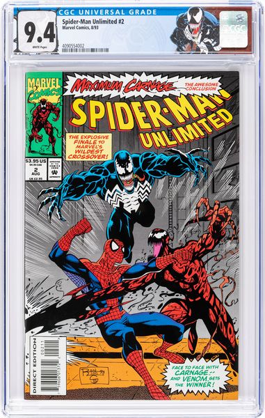 Spider-Man Unlimited # 2 (Direct Edition)  - Asta Bozzetti cinematografici - Associazione Nazionale - Case d'Asta italiane