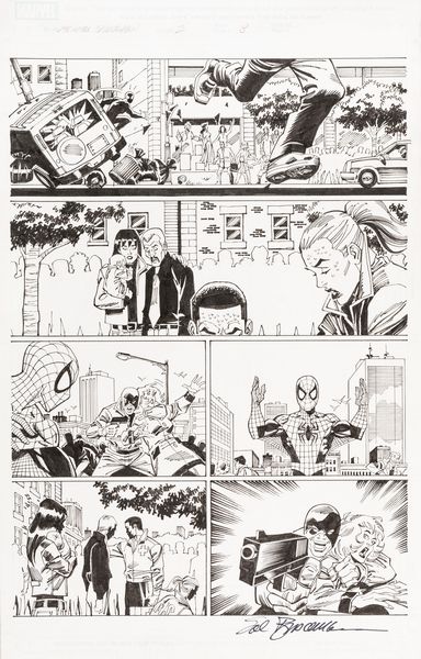 Sal Buscema & Ron Frenz : Amazing Spider-Man Family - Those Who Never Return!  - Asta Bozzetti cinematografici - Associazione Nazionale - Case d'Asta italiane