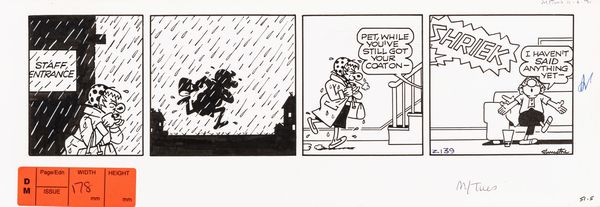 Reg Smythe : Andy Capp  - Asta Bozzetti cinematografici - Associazione Nazionale - Case d'Asta italiane