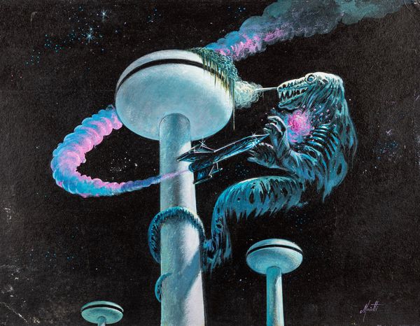 GIANNI MAIOTTI : Attacco su Orione  - Asta Fumetti: Tavole e Illustrazioni Originali - Associazione Nazionale - Case d'Asta italiane