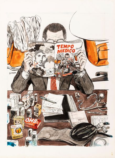 GUIDO CREPAX : Tempo Medico  - Asta Fumetti: Tavole e Illustrazioni Originali - Associazione Nazionale - Case d'Asta italiane