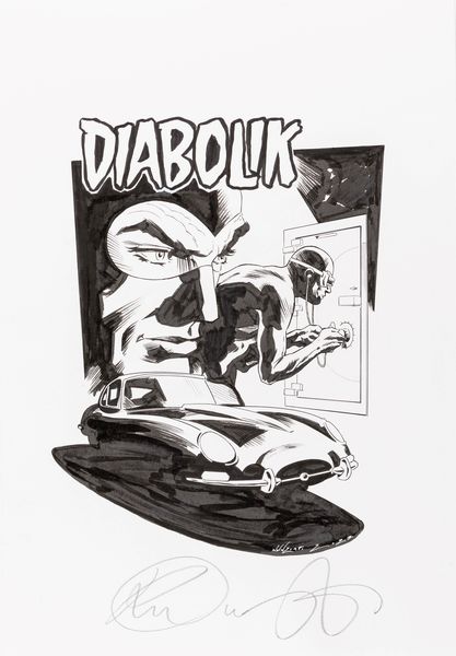 Riccardo Nunziati : Diabolik - Varchi Comics  - Asta Fumetti: Tavole e Illustrazioni Originali - Associazione Nazionale - Case d'Asta italiane