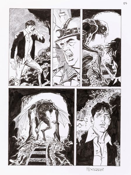 Bruno Brindisi : Dylan Dog - Nuovo Cinema Wickedford  - Asta Fumetti: Tavole e Illustrazioni Originali - Associazione Nazionale - Case d'Asta italiane