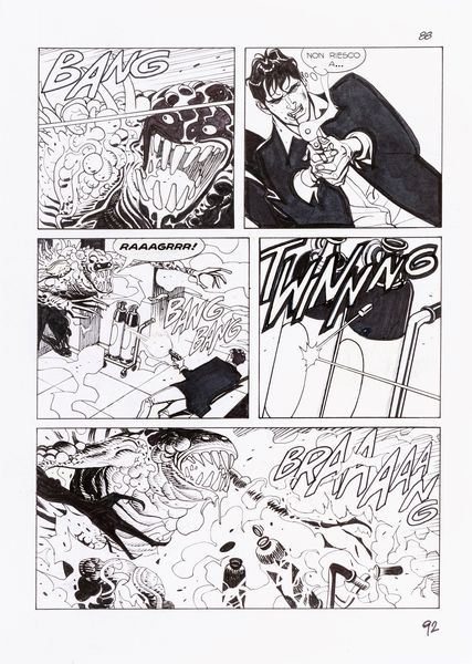 Nicola Mari : Dylan Dog - Nel segno del dolore  - Asta Fumetti: Tavole e Illustrazioni Originali - Associazione Nazionale - Case d'Asta italiane