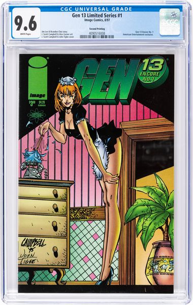 Gen 13 Limited Series # 1 (Second Printing)  - Asta Fumetti: Tavole e Illustrazioni Originali - Associazione Nazionale - Case d'Asta italiane