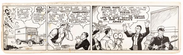 Al Capp : Li'l Abner  - Asta Fumetti: Tavole e Illustrazioni Originali - Associazione Nazionale - Case d'Asta italiane