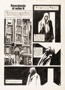 Alberto Breccia - Recordando al senor K