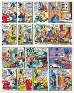 Benito Jacovitti : Jak Mandolino  - Asta Fumetti: Tavole e Illustrazioni Originali - Associazione Nazionale - Case d'Asta italiane