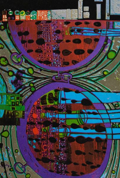 Friedensreich Hundertwasser : Good morning city  - Asta Arte Moderna, Contemporanea, '800 e '900 - Associazione Nazionale - Case d'Asta italiane