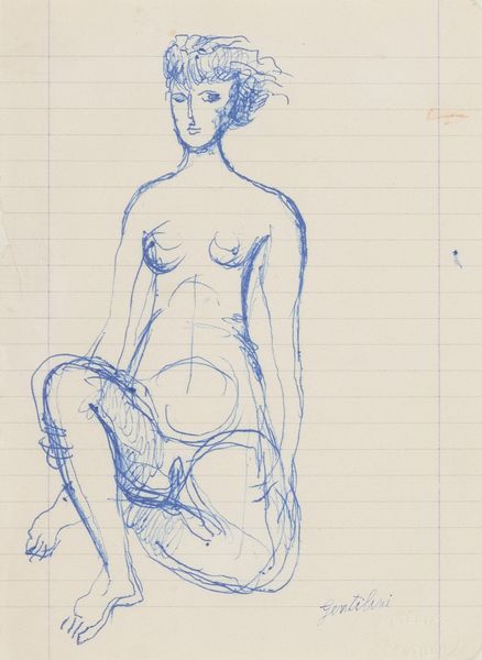 Franco Gentilini : Nudo  - Asta Arte Moderna, Contemporanea, '800 e '900 - Associazione Nazionale - Case d'Asta italiane