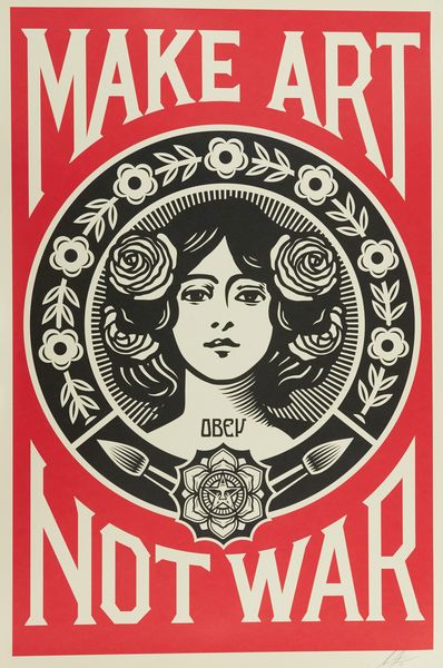 Shepard Fairey  Obey : Make Art not War  - Asta Arte Moderna, Contemporanea, '800 e '900 - Associazione Nazionale - Case d'Asta italiane