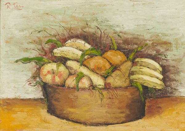 R. Tesi : Cesto di frutta  - Asta Arte Moderna, Contemporanea, '800 e '900 - Associazione Nazionale - Case d'Asta italiane