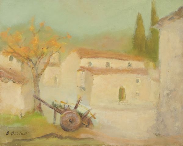 Enrico  Bardazzi : Paesaggio d'autunno  - Asta Arte Moderna, Contemporanea, '800 e '900 - Associazione Nazionale - Case d'Asta italiane