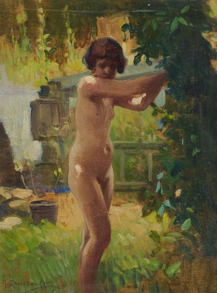 Giovanni  Zangrando : Nudo di fanciulla  - Asta Arte Moderna, Contemporanea, '800 e '900 - Associazione Nazionale - Case d'Asta italiane