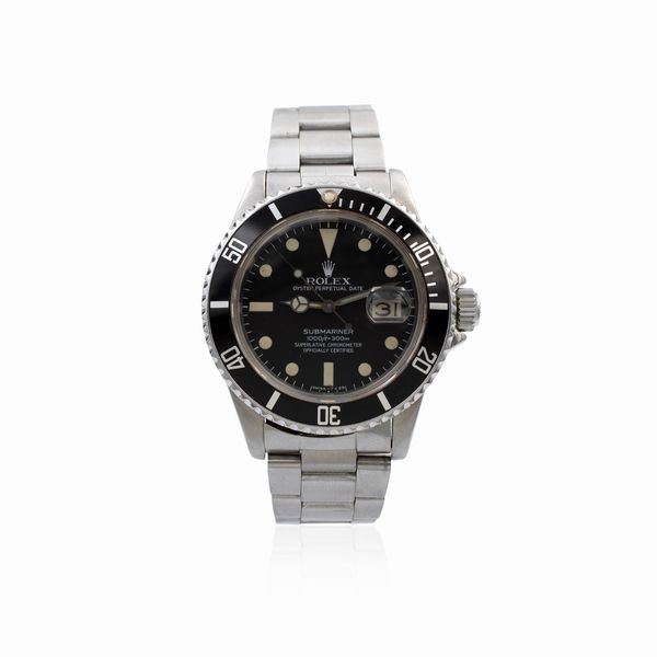 Rolex Oyster Perpetual Date Submariner, orologio da polso vintage  - Asta Gioielli Orologi e Fashion Vintage - Associazione Nazionale - Case d'Asta italiane