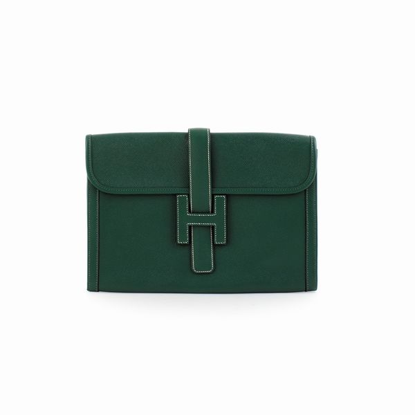 Hermes Jige pochette vintage  - Asta Gioielli Orologi e Fashion Vintage - Associazione Nazionale - Case d'Asta italiane