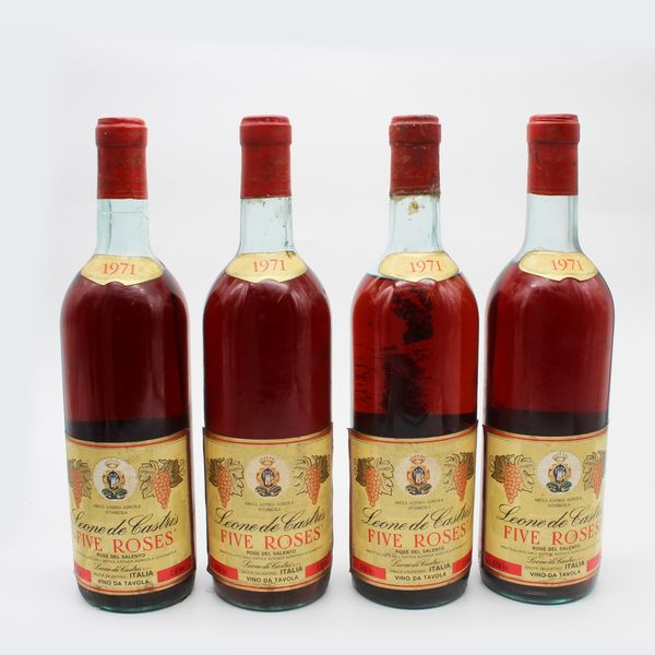 FIVE ROSES 1971, LEONE DE CASTRIS  - Asta VINI E DISTILLATI PREGIATI E DA COLLEZIONE - Associazione Nazionale - Case d'Asta italiane