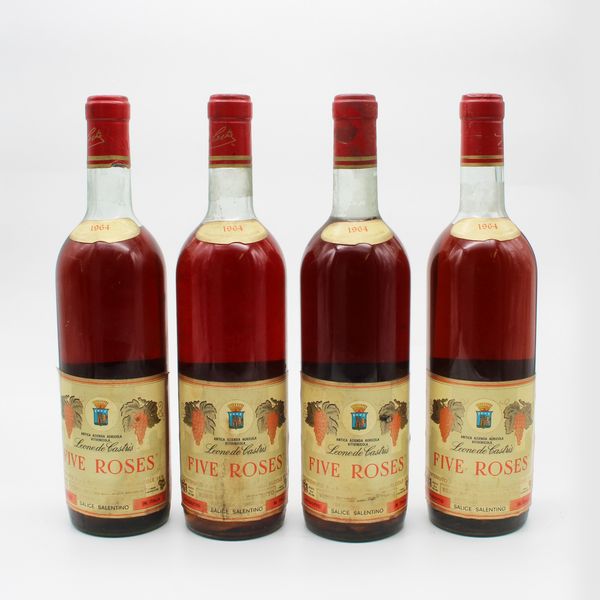 FIVE ROSES 1964, LEONE DE CASTRIS  - Asta VINI E DISTILLATI PREGIATI E DA COLLEZIONE - Associazione Nazionale - Case d'Asta italiane