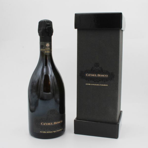 FRANCIACORTA DOCG 2003 CUVEE ANNAMARIA CLEMENTI, CA DEL BOSCO  - Asta VINI E DISTILLATI PREGIATI E DA COLLEZIONE - Associazione Nazionale - Case d'Asta italiane