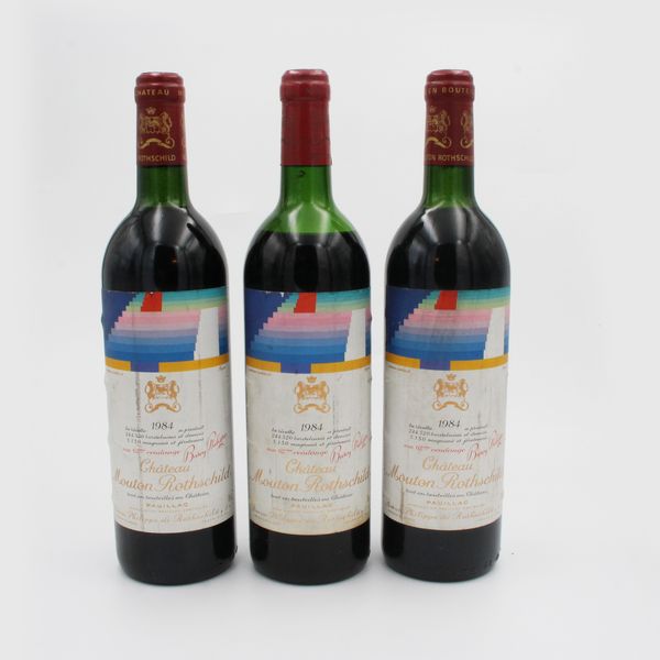 PAUILLAC AOC 1984, CHATEAU MOUTON ROTHSCHILD  - Asta VINI E DISTILLATI PREGIATI E DA COLLEZIONE - Associazione Nazionale - Case d'Asta italiane