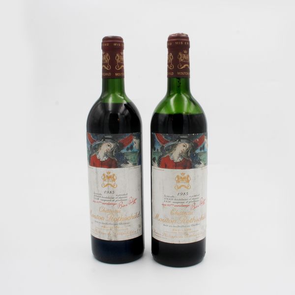 PAUILLAC AOC 1985 CHATEAU MOUTON ROTHSCHILD  - Asta VINI E DISTILLATI PREGIATI E DA COLLEZIONE - Associazione Nazionale - Case d'Asta italiane