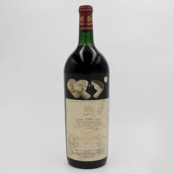 PAUILLAC AOC 1986, CHATEAU MOUTON ROTHSCHILD  - Asta VINI E DISTILLATI PREGIATI E DA COLLEZIONE - Associazione Nazionale - Case d'Asta italiane