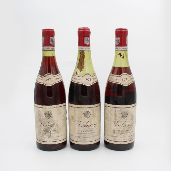 VOLNAY AOC LES CAILLERETS 1971, BOILLOT  - Asta VINI E DISTILLATI PREGIATI E DA COLLEZIONE - Associazione Nazionale - Case d'Asta italiane