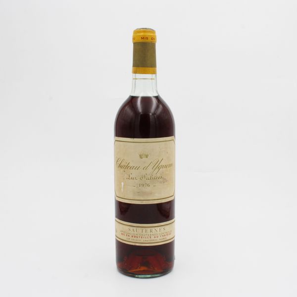 SAUTERNES AOC 1976, CHATEAU DYQUEM  - Asta VINI E DISTILLATI PREGIATI E DA COLLEZIONE - Associazione Nazionale - Case d'Asta italiane