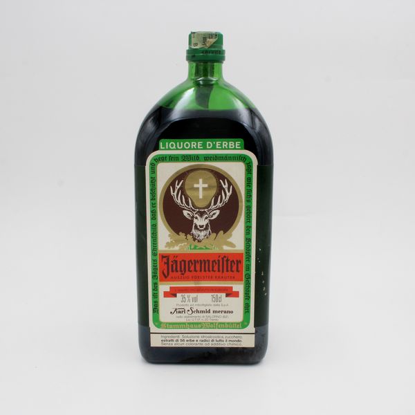 JGERMEISTER LIQUORE DERBE, KARL SCHMID  - Asta VINI E DISTILLATI PREGIATI E DA COLLEZIONE - Associazione Nazionale - Case d'Asta italiane