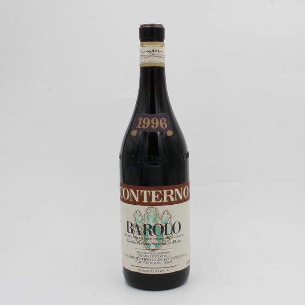 BAROLO DOCG CASCINA FRANCIA 1996, GIACOMO CONTERNO  - Asta VINI E DISTILLATI PREGIATI E DA COLLEZIONE - Associazione Nazionale - Case d'Asta italiane