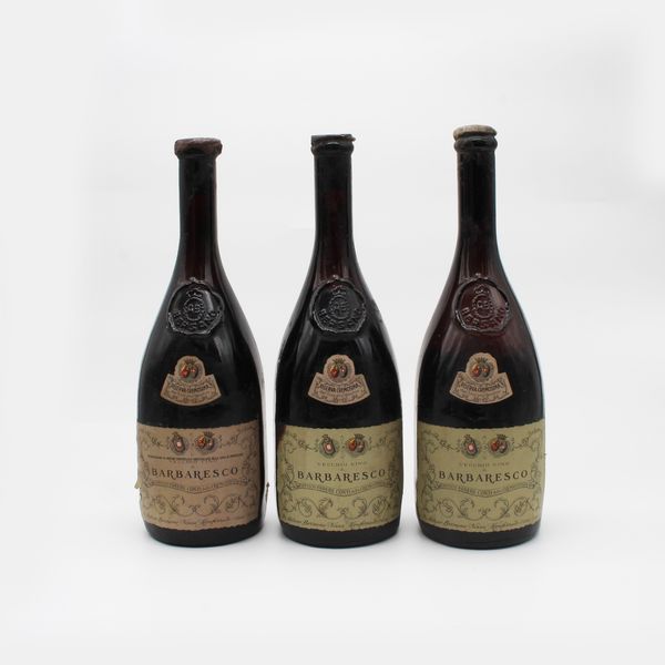 BARBARESCO CONTI DELLA CREMOSINA 1957, BERSANO  - Asta VINI E DISTILLATI PREGIATI E DA COLLEZIONE - Associazione Nazionale - Case d'Asta italiane