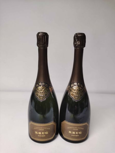 Krug, Champagne Vintage 1982  - Asta Wine Forever - Associazione Nazionale - Case d'Asta italiane