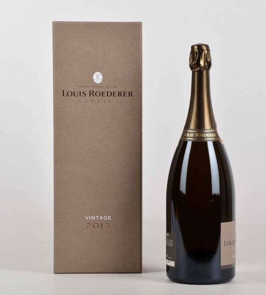 Louis Roederer, Champagne Vintage 2013  - Asta Wine Forever - Associazione Nazionale - Case d'Asta italiane