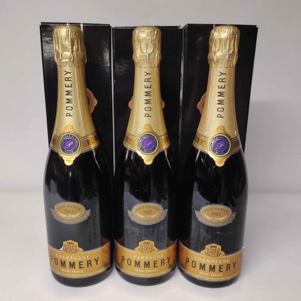 Pommery, Champagne Brut Vintage 1987  - Asta Wine Forever - Associazione Nazionale - Case d'Asta italiane