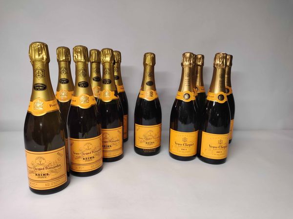 Veuve Clicquot Ponsardin, Champagne Brut  - Asta Wine Forever - Associazione Nazionale - Case d'Asta italiane