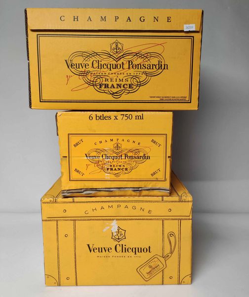 Veuve Clicquot Ponsardin, Champagne Brut  - Asta Wine Forever - Associazione Nazionale - Case d'Asta italiane