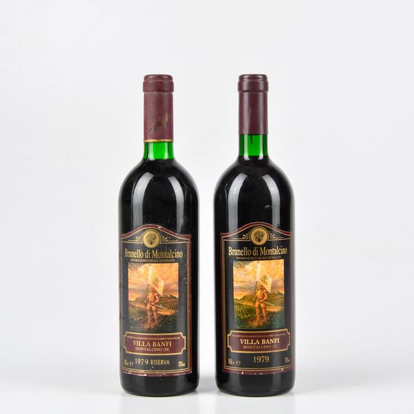 Villa Banfi, Brunello di Montalcino Riserva 1979  - Asta Wine Forever - Associazione Nazionale - Case d'Asta italiane