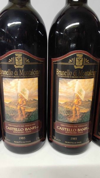 Castello Banfi, Brunello di Montalcino 1985  - Asta Wine Forever - Associazione Nazionale - Case d'Asta italiane